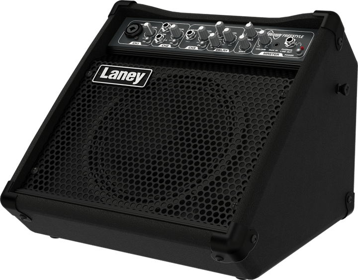 Laney AUDIOHUB AH - FREESTYLE Multi - Input Combo – Mains or Battery Powered, 5W, 8” Custom Driver - Ev - Entz Music