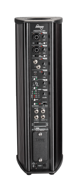 Laney Audiohub AH4X4 Multi - Input Portable PA System – Bluetooth, Mains & Battery Power - Ev - Entz Music