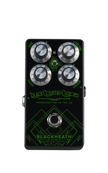 Laney Black Country Customs BCC - Blackheath Bass Distortion Pedal - Boutique Bass Effect Pedal with Triple Mode Distortion - Ev - Entz Music