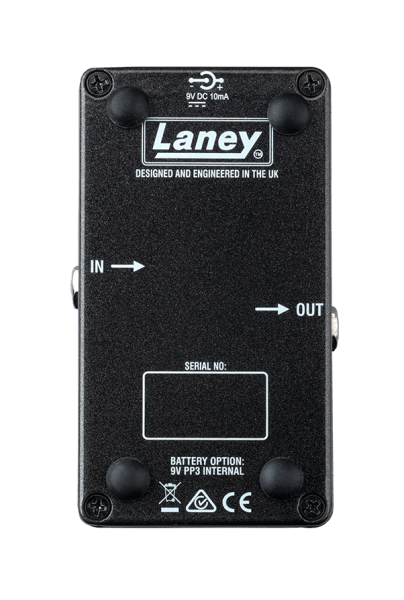 Laney Black Country Customs BCC - Blackheath Bass Distortion Pedal - Boutique Bass Effect Pedal with Triple Mode Distortion - Ev - Entz Music