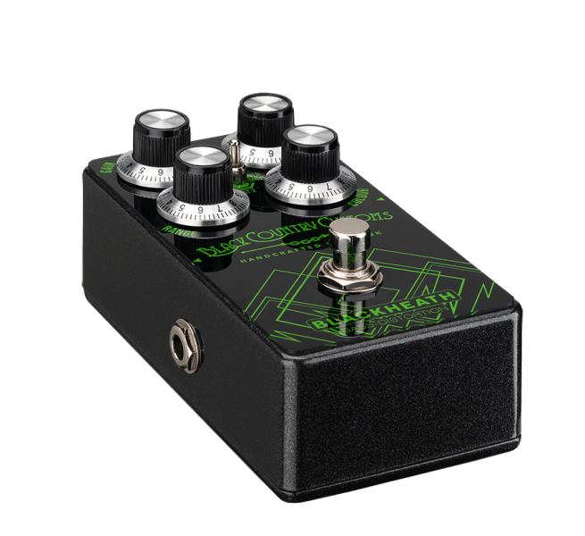 Laney Black Country Customs BCC - Blackheath Bass Distortion Pedal - Boutique Bass Effect Pedal with Triple Mode Distortion - Ev - Entz Music