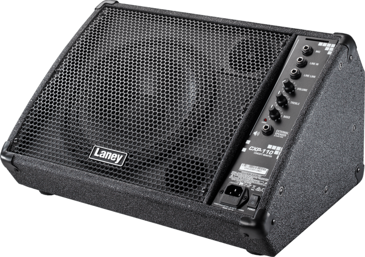 Laney Concept CXP - 110 Active Stage Monitor - 130W, 10" Woofer & HF Tweeter with Pole Mount & Line Link - Ev - Entz Music