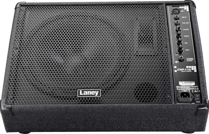 Laney Concept CXP - 112 Active Stage Monitor - 240W, 12" Woofer & HF Tweeter with Pole Mount & Line Link - Ev - Entz Music