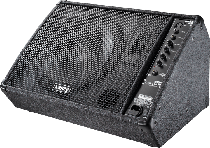 Laney Concept CXP - 115 Active Stage Monitor - 300W, 15" Woofer & HF Tweeter with Pole Mount & Line Link - Ev - Entz Music