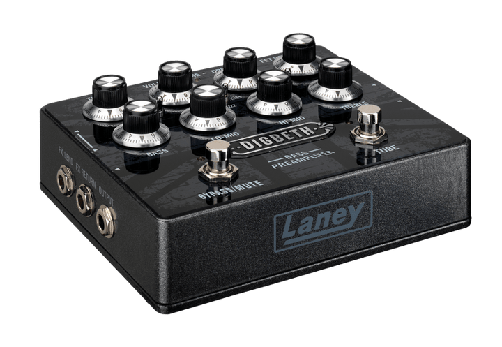 Laney Digbeth DB - PRE Bass Guitar Pre - Amplifier Pedal - FET & Tube Signal Paths - Ev - Entz Music
