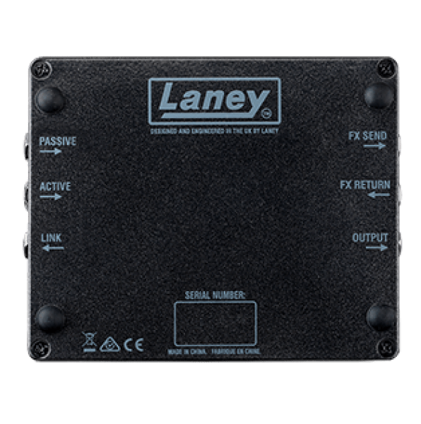 Laney Digbeth DB - PRE Bass Guitar Pre - Amplifier Pedal - FET & Tube Signal Paths - Ev - Entz Music