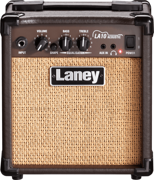 Laney LA10 Acoustic Guitar Amp - 10W Combo with 5” Woofer for Clear Sound - Ev - Entz Music
