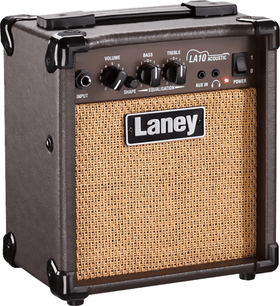 Laney LA10 Acoustic Guitar Amp - 10W Combo with 5” Woofer for Clear Sound - Ev - Entz Music