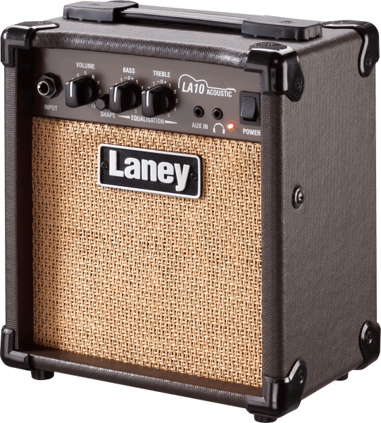 Laney LA10 Acoustic Guitar Amp - 10W Combo with 5” Woofer for Clear Sound - Ev - Entz Music