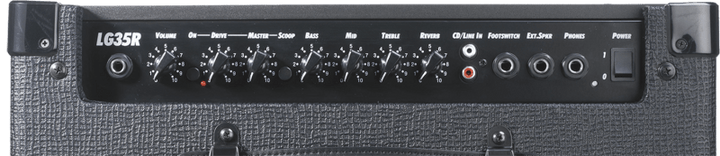 Laney LG35R 35W Guitar Combo Amp – 10” Woofer, Reverb, AUX Input - Ev - Entz Music
