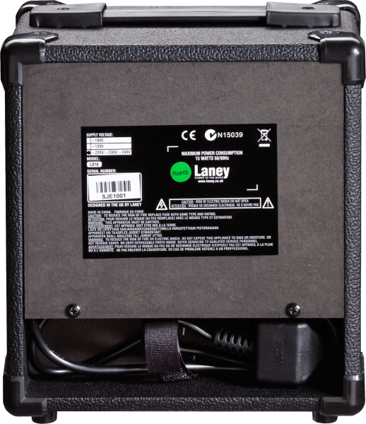 Laney LX10 10W Guitar Combo Amp - Compact Practice Amplifier with Clean & Drive Channels - Ev - Entz Music