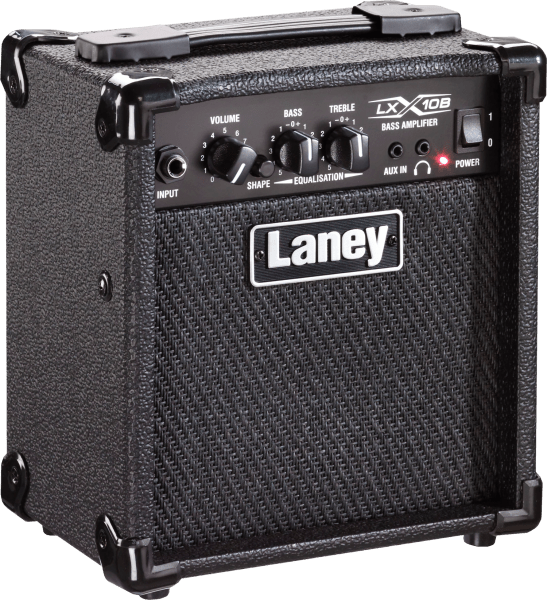 Laney LX10B Bass Guitar Combo – 10W, 5” Woofer, Compact Practice Amp - Ev - Entz Music