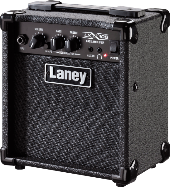 Laney LX10B Bass Guitar Combo – 10W, 5” Woofer, Compact Practice Amp - Ev - Entz Music