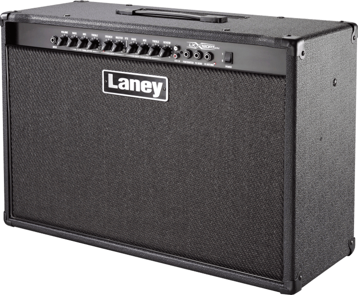 Laney LX120RT 120W Guitar Combo Amp – 2x12” HH Woofers, XTS Tone Shaping, Reverb - Ev - Entz Music