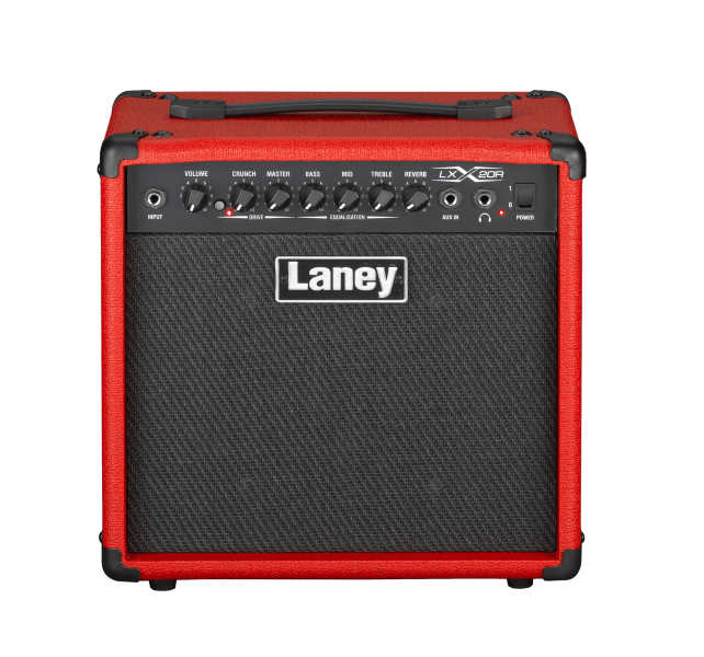Laney LX15 - RED 15W Guitar Combo Amp – Compact Practice Amplifier in Red - Ev - Entz Music