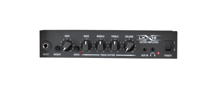Laney LX15 - RED 15W Guitar Combo Amp – Compact Practice Amplifier in Red - Ev - Entz Music