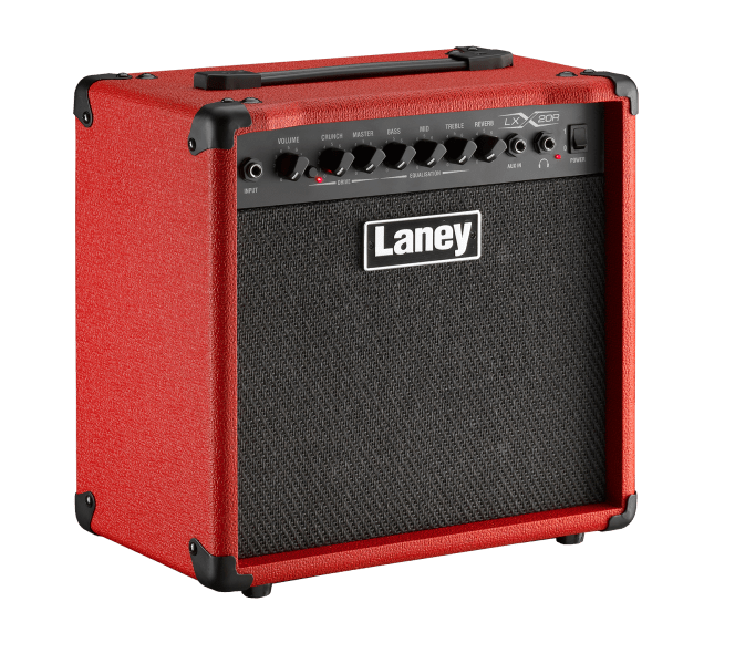 Laney LX15 - RED 15W Guitar Combo Amp – Compact Practice Amplifier in Red - Ev - Entz Music