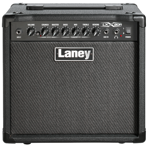 Laney LX20R 20W Guitar Combo Amp – Clean & Drive Channels with Reverb - Ev - Entz Music