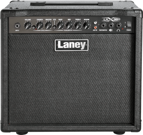Laney LX35R 35W Guitar Combo Amp – Clean & Drive Channels with Reverb - Ev - Entz Music