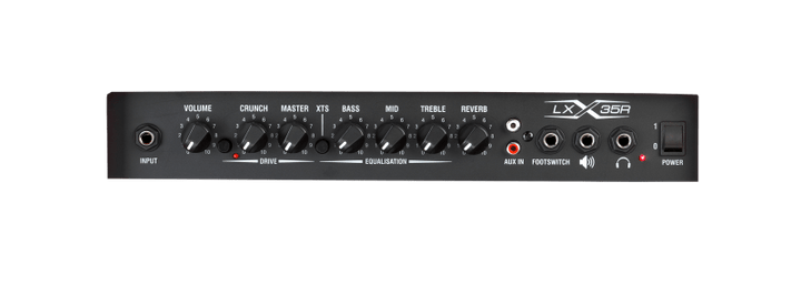 Laney LX35R - RED 35W Guitar Combo Amp – Clean & Drive Channels with Reverb - Ev - Entz Music