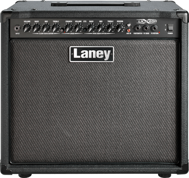 Laney LX65R 65W Guitar Combo Amp – 12” Speaker, XTS Tone Shaping, Reverb, FX Loop - Ev - Entz Music