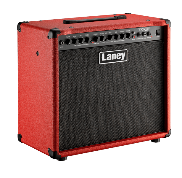 Laney LX65R - RED 65W Guitar Combo Amp – 12” Speaker, Clean & Drive Channels with Reverb - Ev - Entz Music