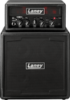Laney MINISTACK - B - IRON Bluetooth Battery Powered Guitar Amp - 6W Mini Stack with Smartphone Interface & Digital Delay - Ev - Entz Music