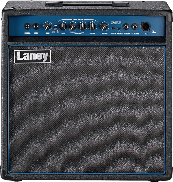 Laney RB3 Bass Guitar Combo – 65W, 12” Woofer, XLR DI, FX Loop - Ev - Entz Music