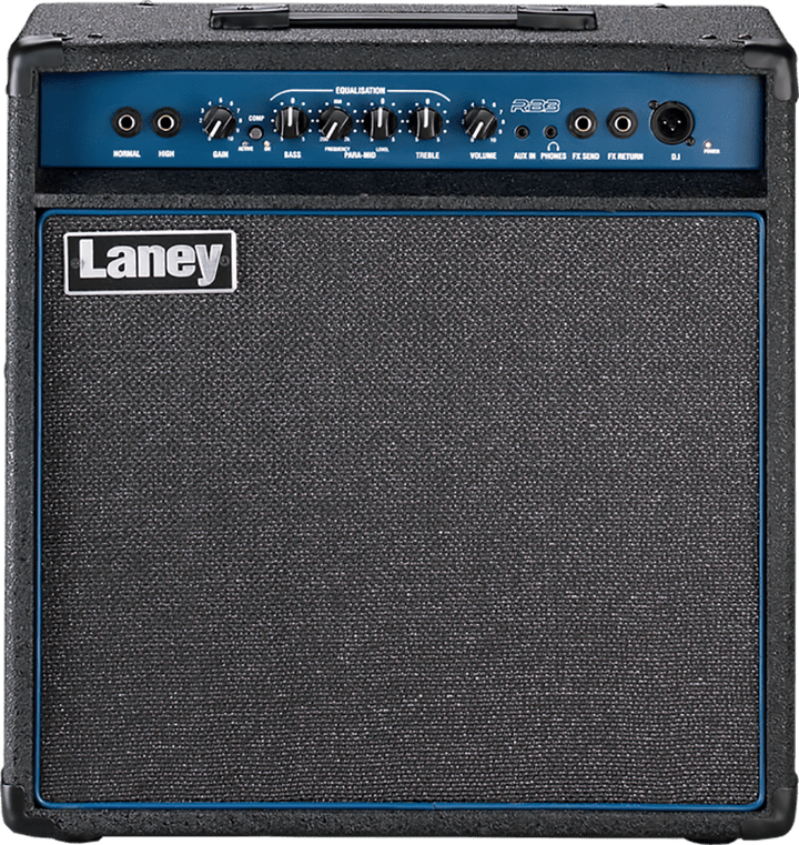 Laney RB3 Bass Guitar Combo – 65W, 12” Woofer, XLR DI, FX Loop - Ev - Entz Music
