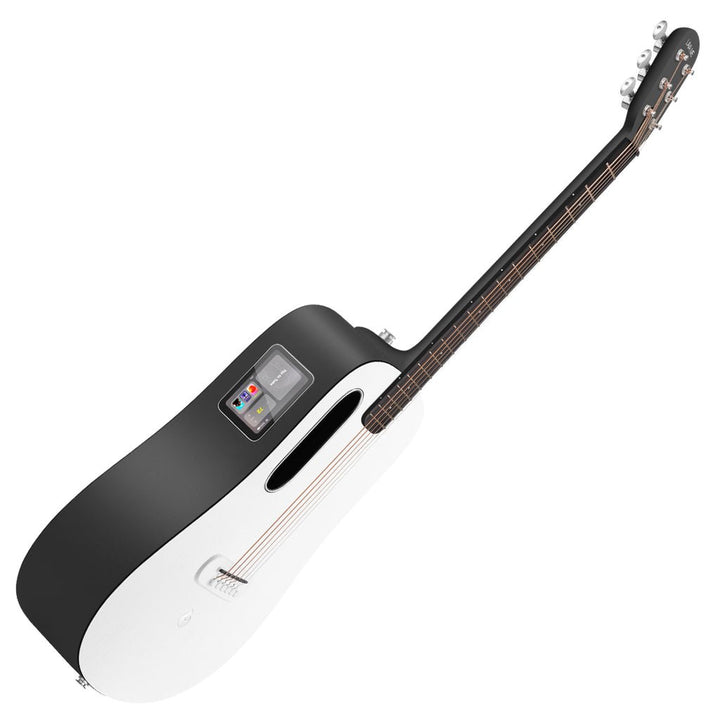 LAVA ME PLAY 36" with Lite Bag ~ Nightfall/Frost White - Ev - Entz Music