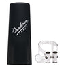 Vandoren M/O Ligature & Plastic Cap for Bb Clarinet – Silver Finish – LC51SP