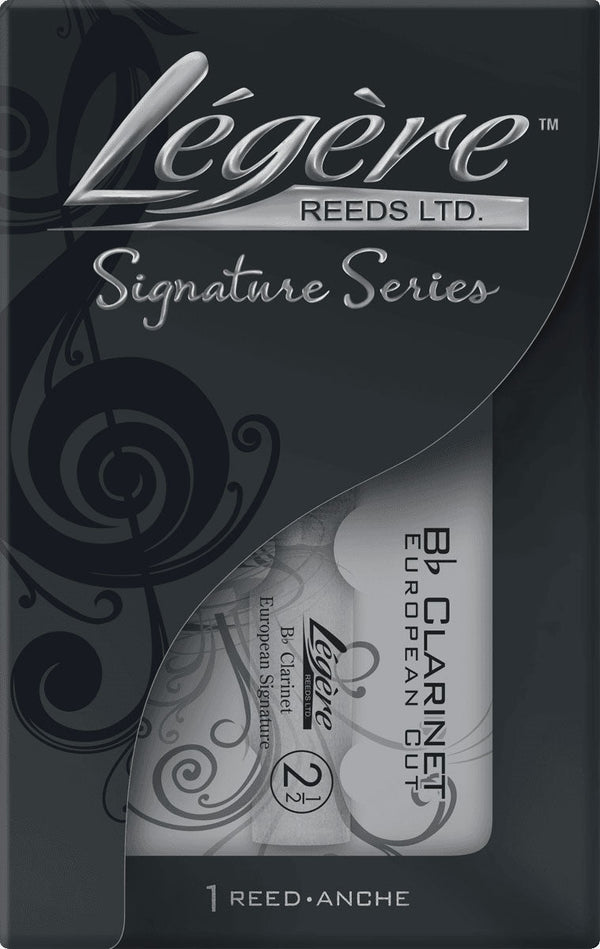 Legere European Signature Bb Clarinet Reed 2.5 - Ev - Entz Music