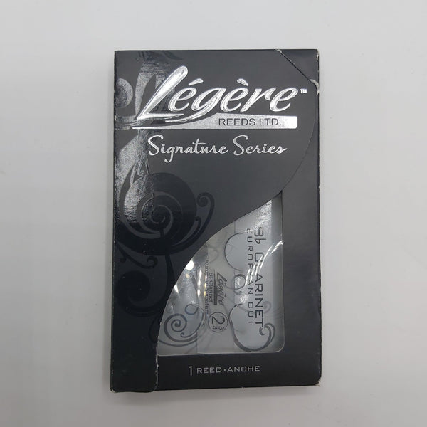Legere European Signature Bb Clarinet Reed 2.75 - Ev - Entz Music