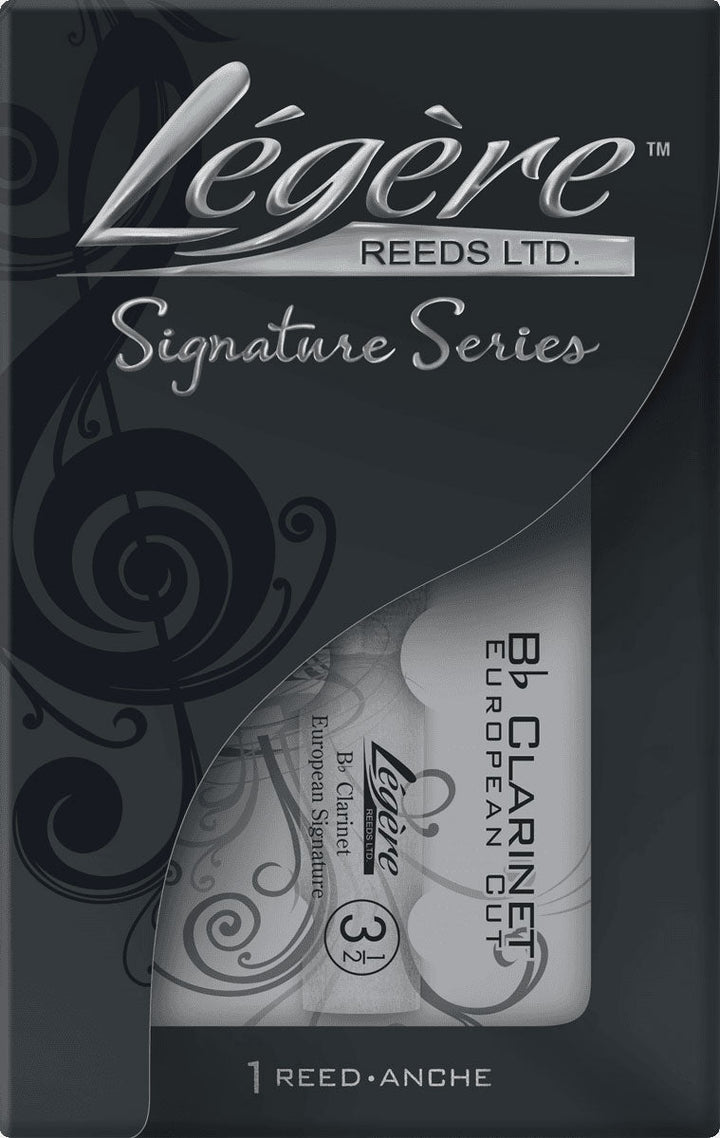 Legere European Signature Bb Clarinet Reed 3.5 - Ev - Entz Music