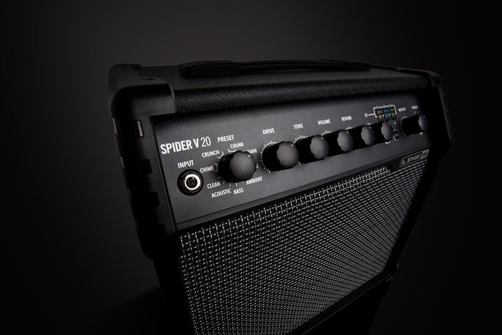 Line 6 Spider V 20 Guitar Amp - Ev - Entz Music