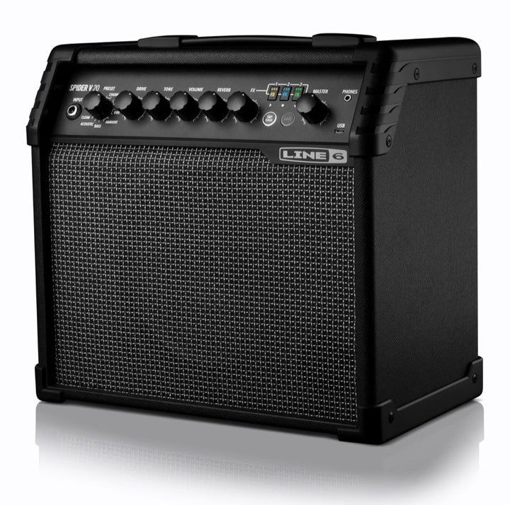 Line 6 Spider V 20 Guitar Amp - Ev - Entz Music