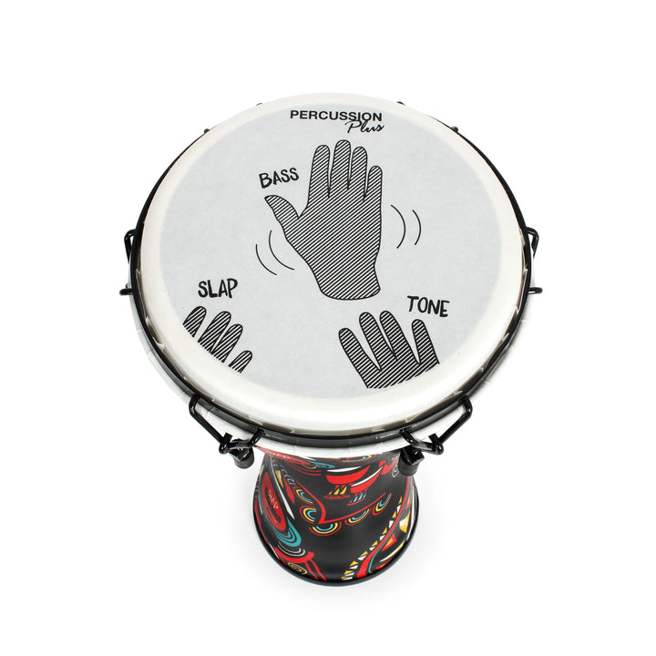 Percussion Plus Percussion Plus Carnival Slap Djembe mechanically tuned - 12 inch - image 5