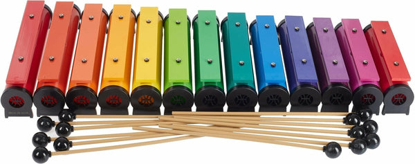 Boomwhackers Chroma-Notes Resonator Bells – Complete 13-Note Chromatic Set (CN2126)