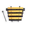 Majestic dinner chimes, aluminium with gold finish - Black resonators (R50) - Ev - Entz Music
