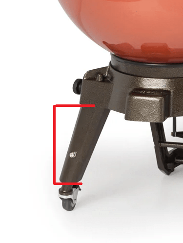 Majestic Harmonic Timpani Front Leg Left - Ev - Entz Music