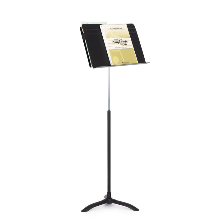 Manhasset Director Music Stand - Heavy - Duty Conductors Stand with Storage (MAN4901) - Ev - Entz Music