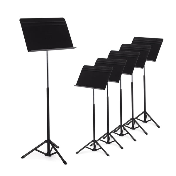 Manhasset Voyager Portable Collapsible Music Stand - Box of 6 - Durable and Lightweight (MAN5206) - Ev - Entz Music