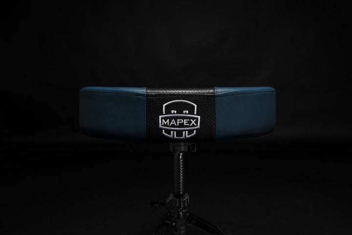 Mapex T855 Breathable Drum Throne Stool, Blue - Ev - Entz Music