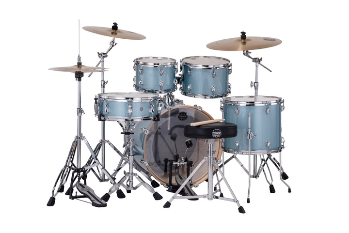 Mapex Venus Series Drum Kit - Complete 5 - Piece Beginner Drum Set with Cymbals, Throne, and Stands - Ev - Entz Music