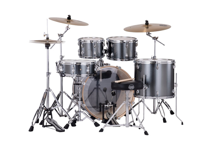 Mapex Venus Series Drum Kit - Complete 5 - Piece Beginner Drum Set with Cymbals, Throne, and Stands - Ev - Entz Music