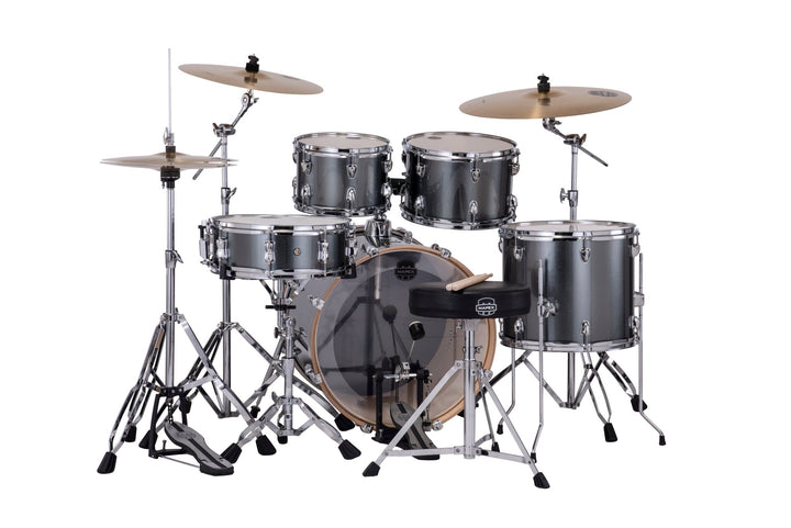 Mapex Venus Series Drum Kit - Complete 5 - Piece Beginner Drum Set with Cymbals, Throne, and Stands - Ev - Entz Music