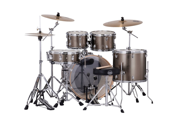 Mapex Venus Series Drum Kit - Complete 5 - Piece Beginner Drum Set with Cymbals, Throne, and Stands - Ev - Entz Music