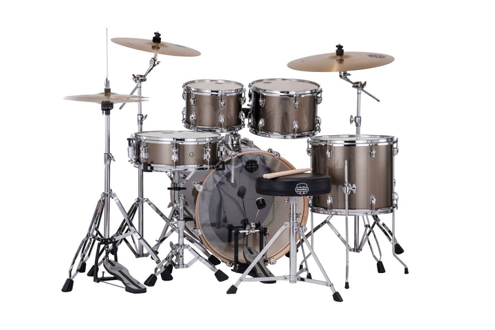 Mapex Venus Series Drum Kit - Complete 5 - Piece Beginner Drum Set with Cymbals, Throne, and Stands - Ev - Entz Music