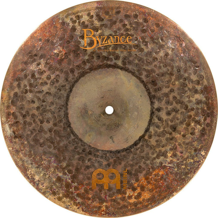 Meinl Byzance Extra Dry 14" Hi - Hat Cymbals - Articulate and Dark Sound with a Distinctive Chick - Ev - Entz Music