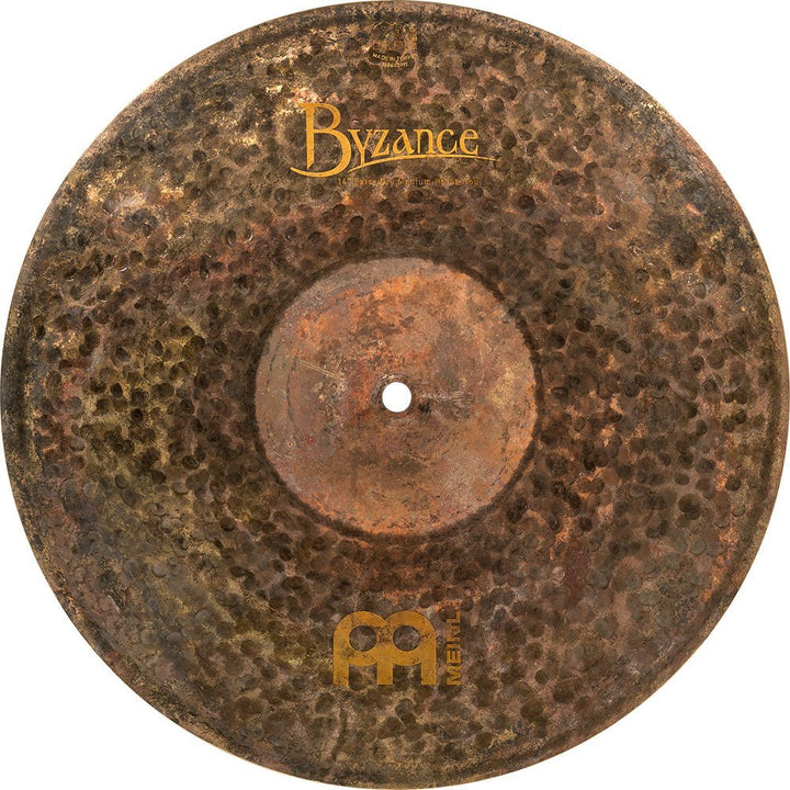Meinl Byzance Extra Dry 14" Hi - Hat Cymbals - Articulate and Dark Sound with a Distinctive Chick - Ev - Entz Music